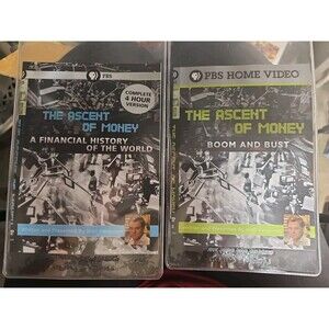 PBS Ascent of Money-Financial History of The World DVD  Boom And Bust 2 DVD Set